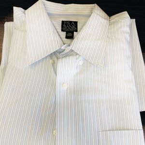 Men’s Josęh A Banks Long Sleeved Dress Shirt 2XL